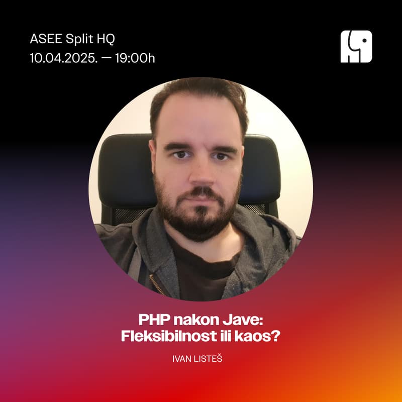 Naslovna slika za PHP Meetup Split #08 — Ivan Listeš
