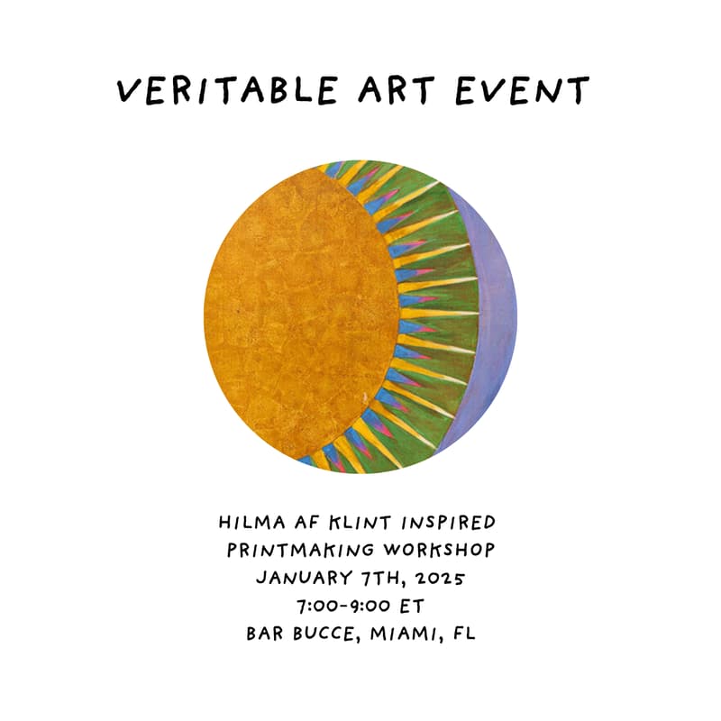 Cover Image for Hilma af Klint Inspired Printmaking Workshop