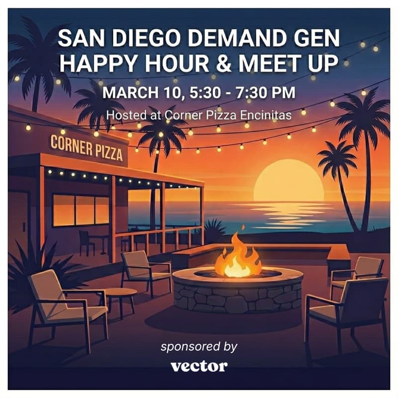 Cover Image for San Diego Demand Gen Happy Hour & Meetup