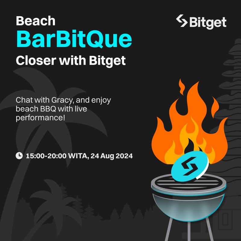 Cover Image for Beach BarBitQue - Closer with Bitget