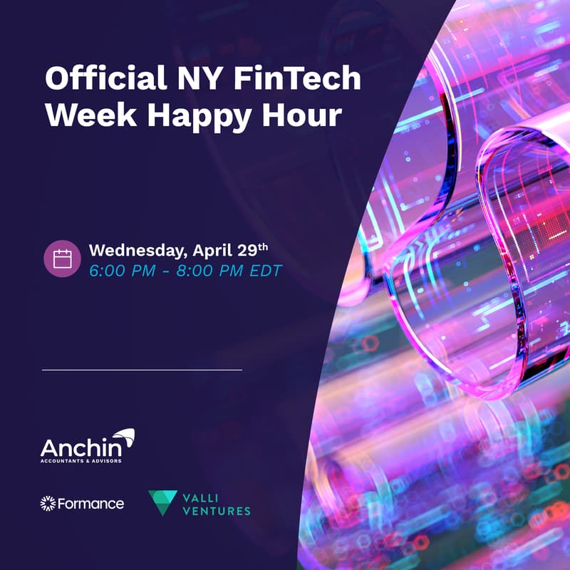 Cover Image for NY Fintech Week Founder Happy Hour