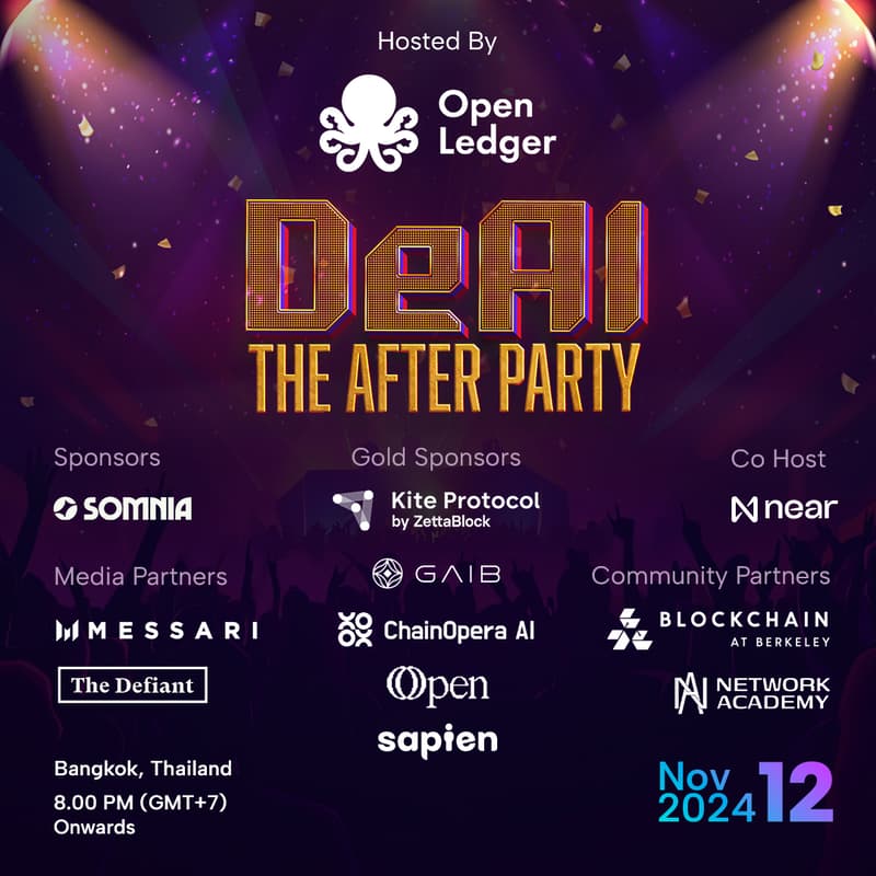 Cover Image for DeAI : The After Party🥂