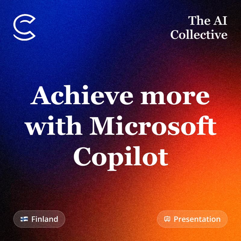 Cover Image for Achieve more with Microsoft Copilot