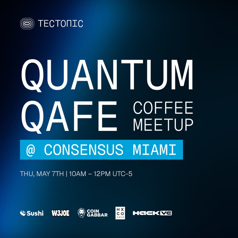 Cover Image for Quantum Qafe Coffee Meetup @ Consensus Miami