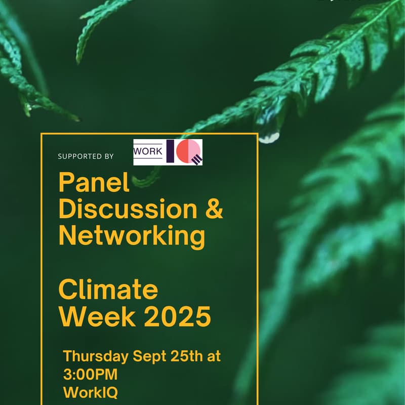 Cover Image for SDG & Climate Week Panel Discussion