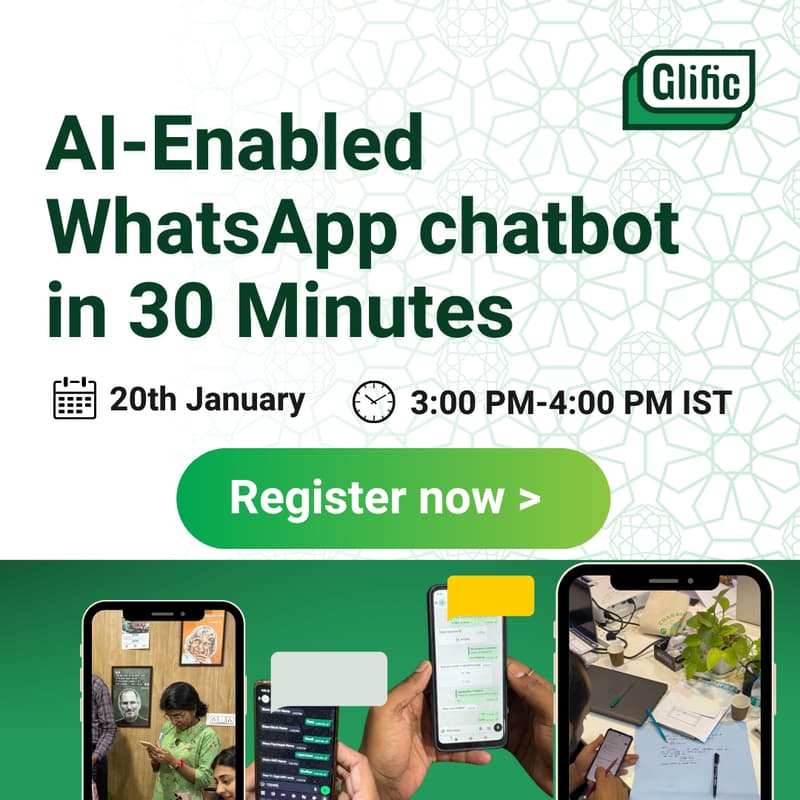 Cover Image for AI-Enabled WhatsApp chatbot in 30 Minutes