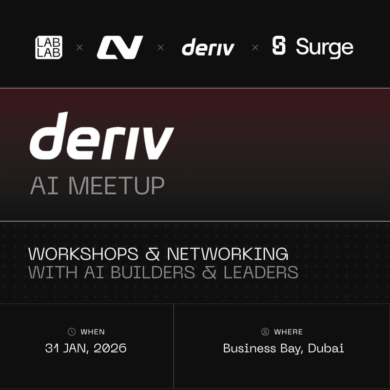 Cover Image for Deriv AI Meetup
