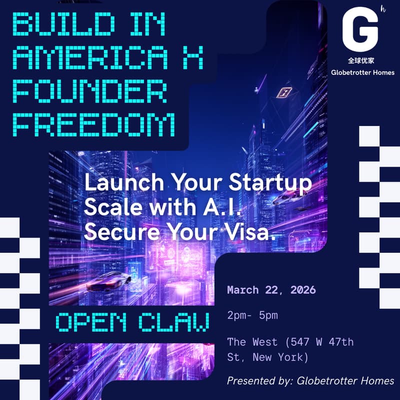 Cover Image for Build in America x Founder Freedom: Launch Your Startup, Scale with AI, and Secure Your Visa