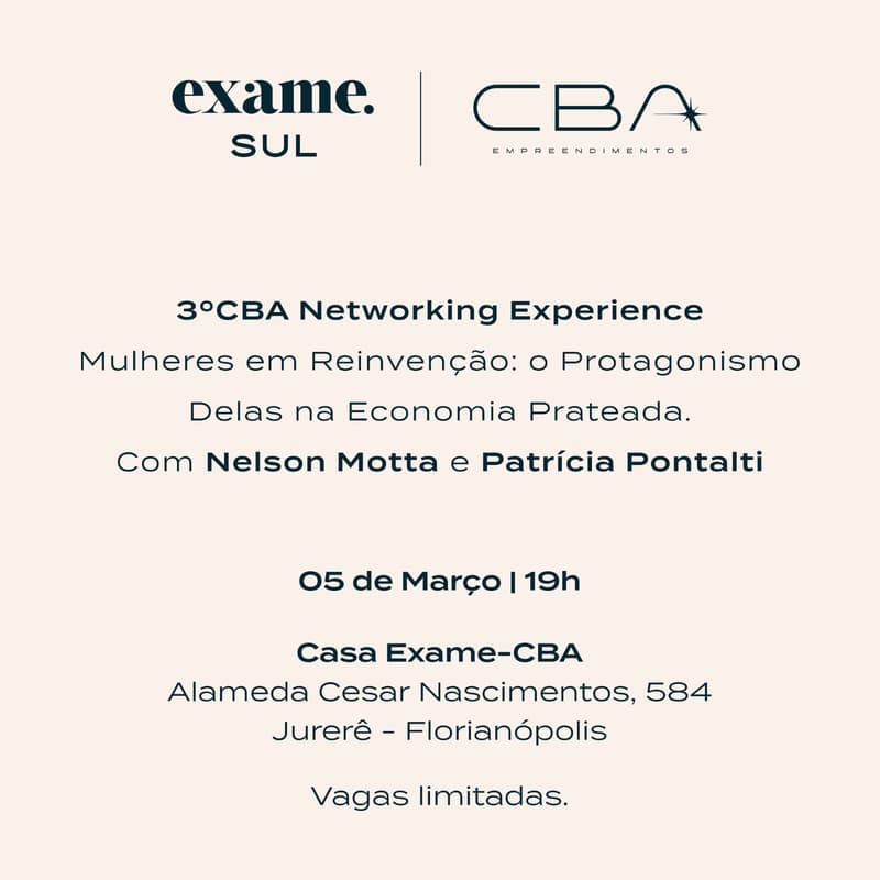 Cover Image for 3º CBA Networking Experience - Mulheres em Reinvenção: o Protagonismo Delas na Economia Prateada.