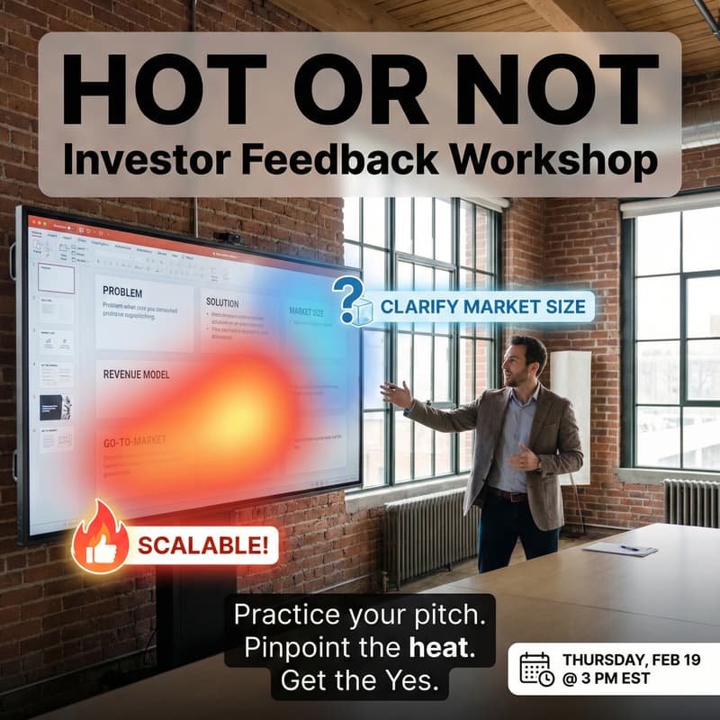 Cover Image for HOT or NOT: Is your startup fundable or just interesting?