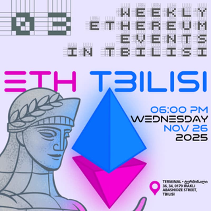 Cover Image for Weekly Meetup | ETHTbilisi 03