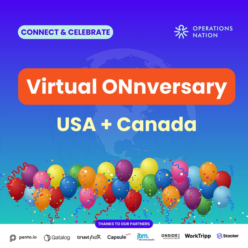 Cover Image for Virtual ONniversary - US + Canada 🎉