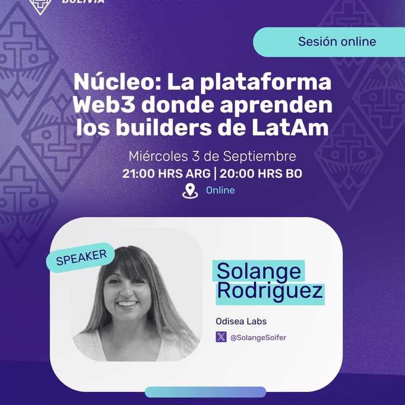 Cover Image for Núcleo: La plataforma web3 donde aprender los builders de LatAm