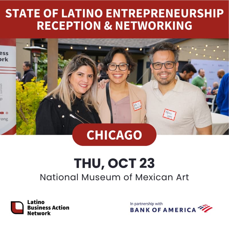 Cover Image for State of Latino Entrepreneurship Reception & Networking | Chicago