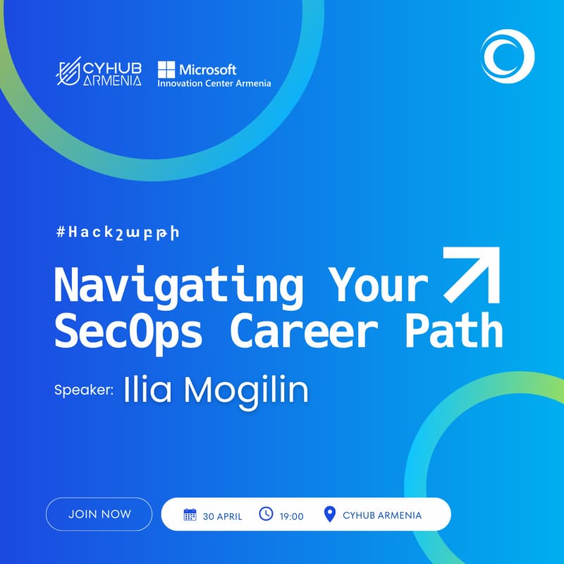Cover Image for #Hackշաբթի։ Navigating Your SecOps Career Path