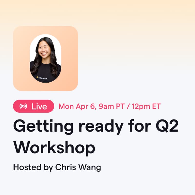 Cover Image for Getting Ready for Q2 Workshop