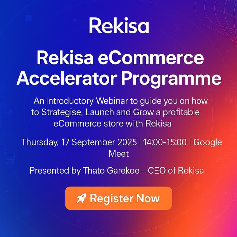 Cover Image for Rekisa eCommerce Accelerator Programme - Webinar