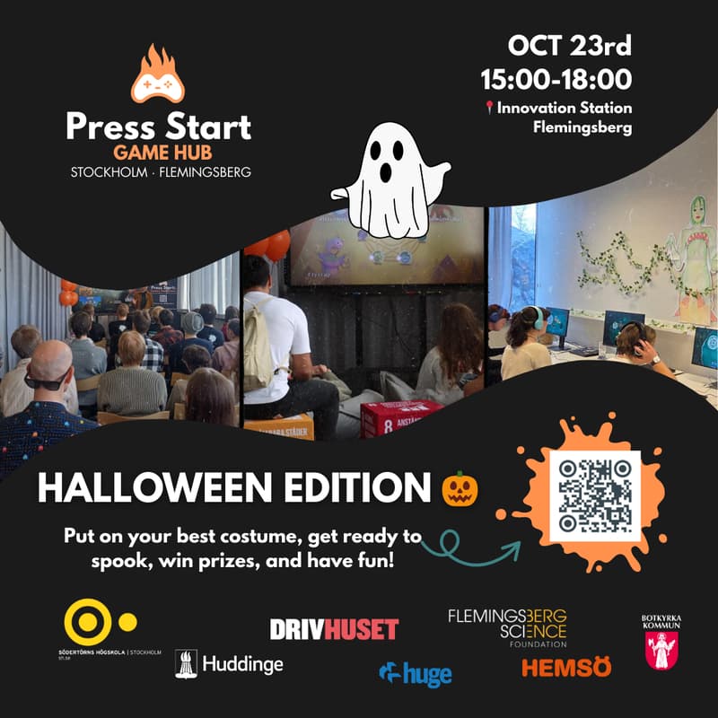 Cover Image for 🎮 Press Start Halloween Edition: Meet the Industry 🎃