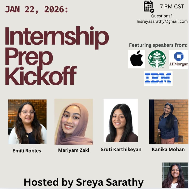 Cover Image for Internship Prep Kickoff