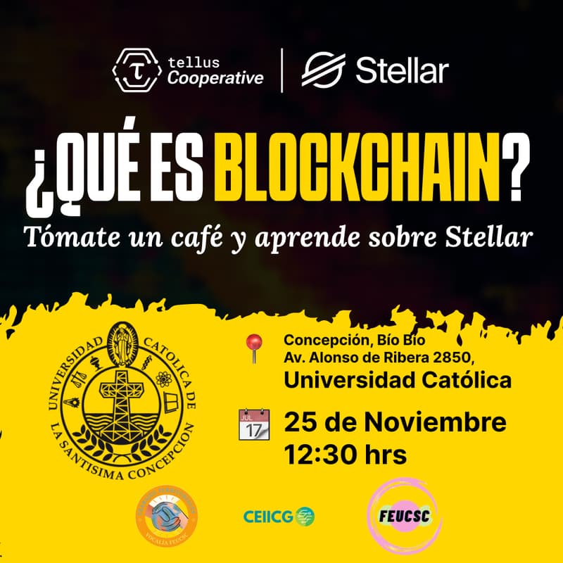 Cover Image for Coffee Break: ¿Qué es Blockchain? Aprende Stellar con un café ☕🚀