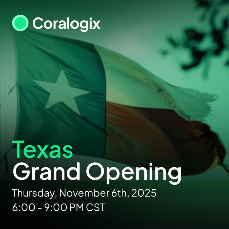Cover Image for Coralogix Texas Grand Opening