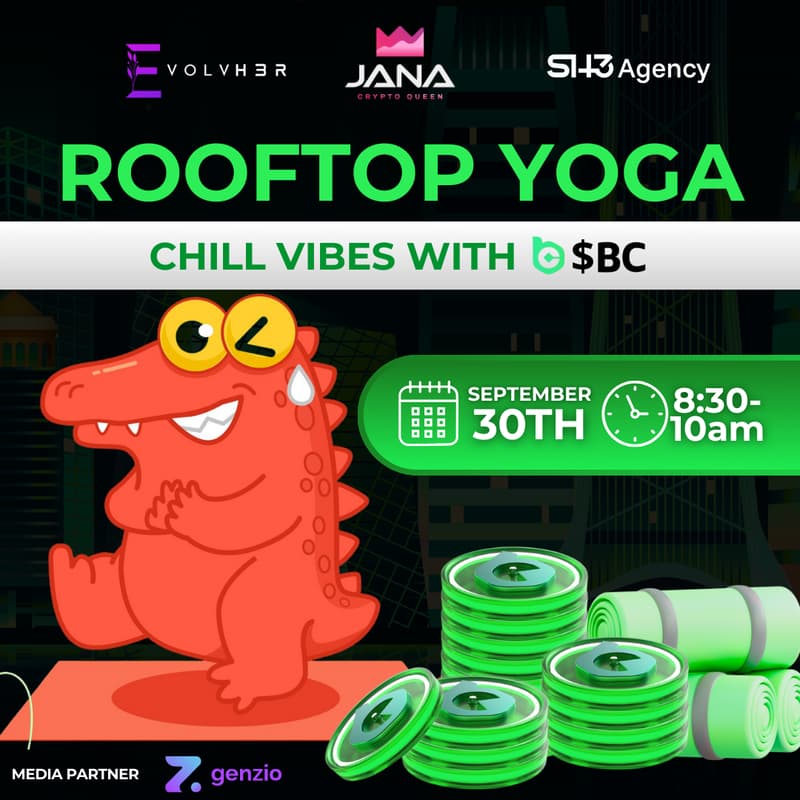 Cover Image for CHILL VIBES W BC.GAME | VIP ROOFTOP YOGA