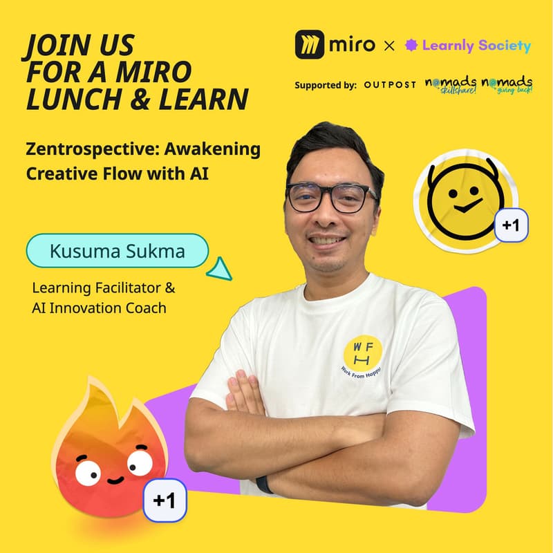 Cover Image for Miro Lunch & Learn | Zentrospective: Awakening Creative Flow with AI ✨