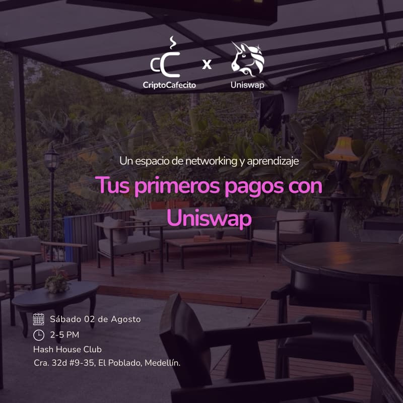 Cover Image for Tus primeros pagos en cripto con Uniswap