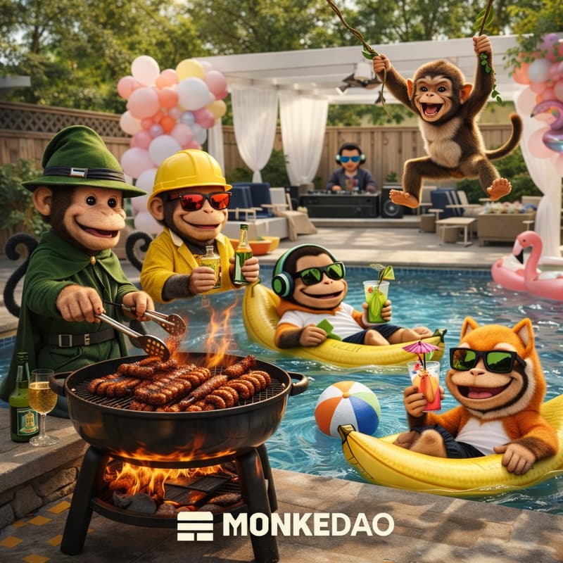 Cover Image for MonkeParty - Pool & BBQ on BA