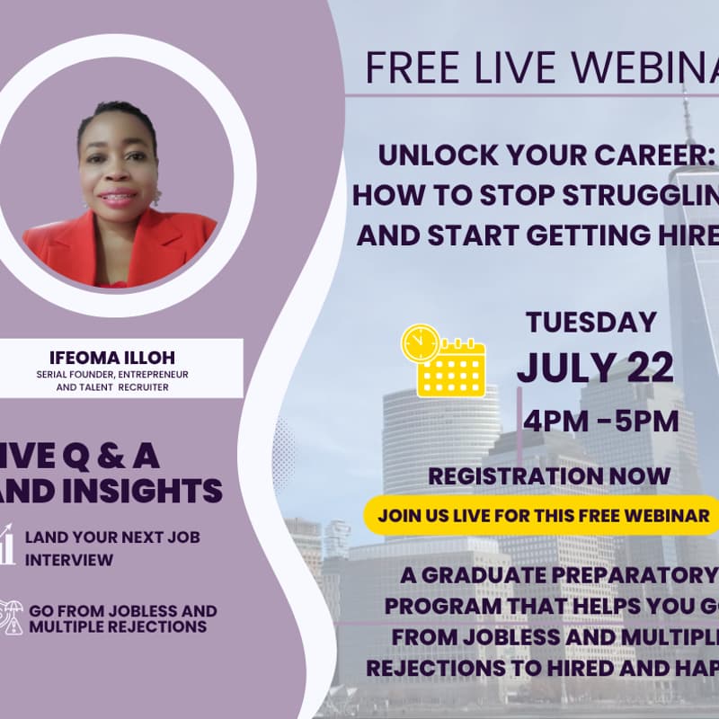 Cover Image for Unlock Your Career: How to Stop Struggling and Start Getting Hired