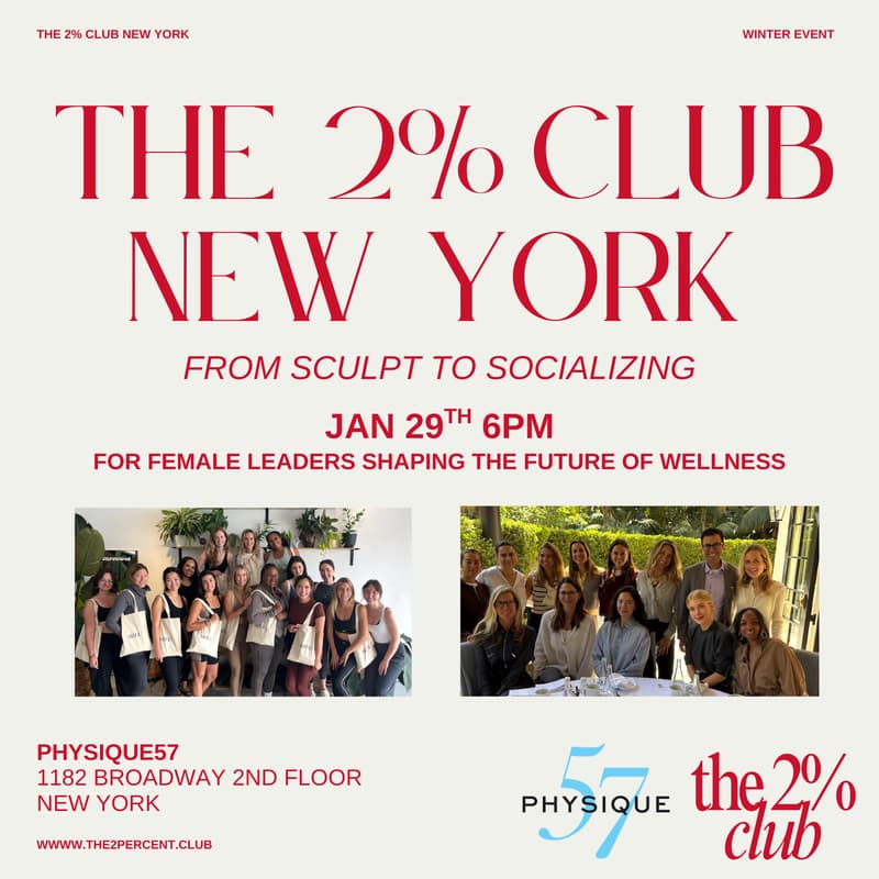 Cover Image for The 2% Club x Physique57: Sculpt Together - New York