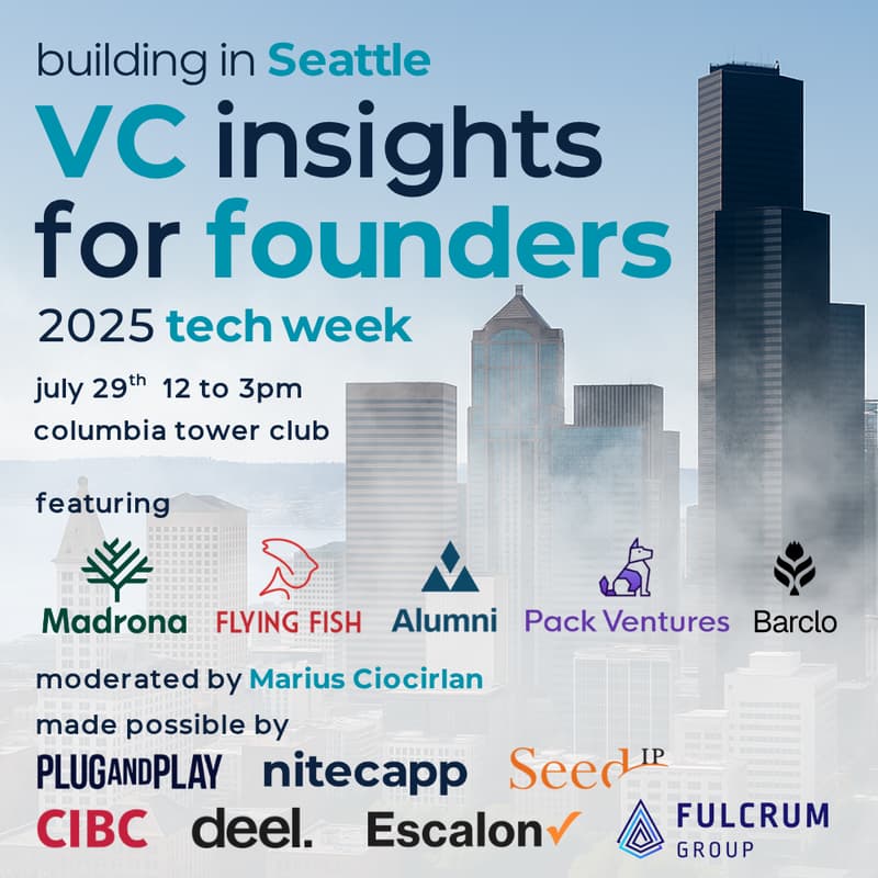 Cover Image for Building in Seattle: VC Insights for Founders