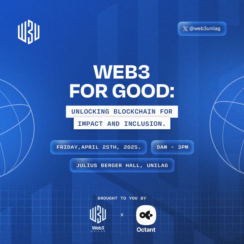 Cover Image for WEB3 FOR GOOD: Unlocking blockchain for impact and inclusion
