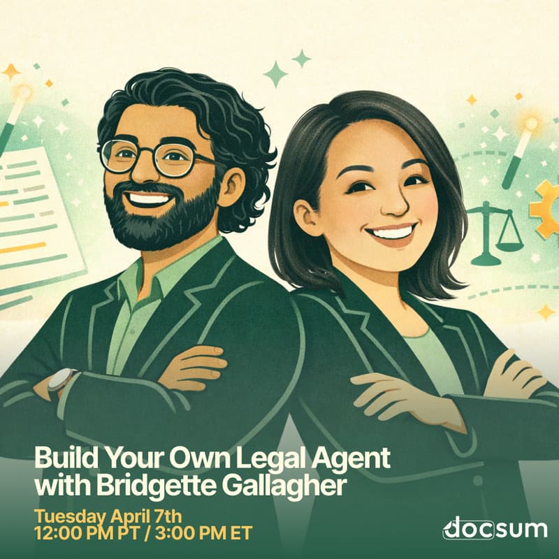 Cover Image for ⚖️ Build Your Own Legal Agent (No Code Required) feat. Bridgette Gallagher (General Counsel, Trinsic)