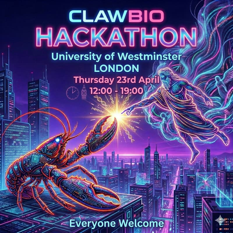 Cover Image for AI Agents for Health: ClawBio Hackathon