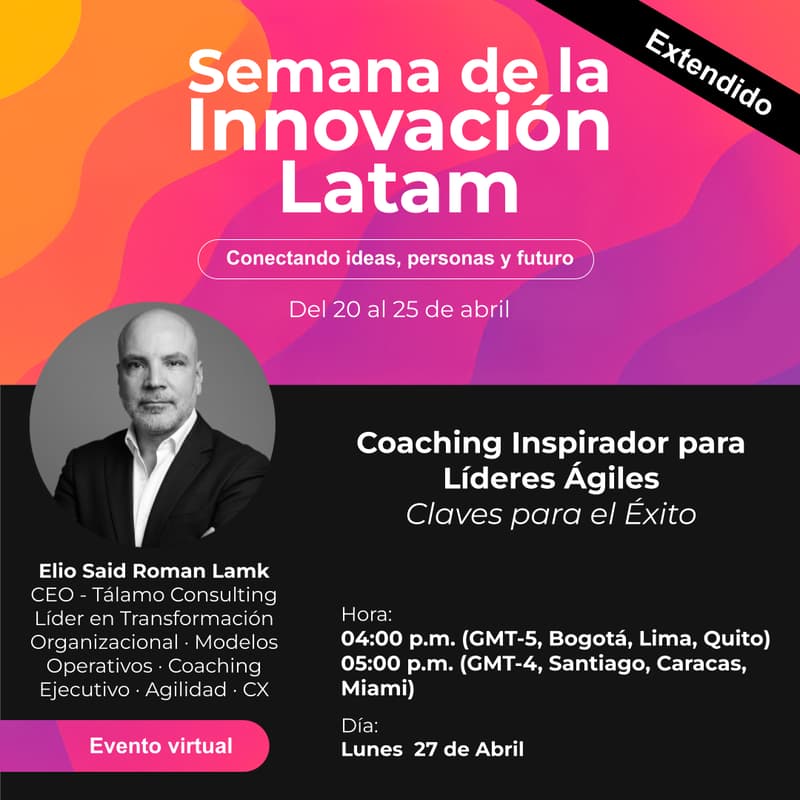 Cover Image for Coaching inspirador para líderes ágiles