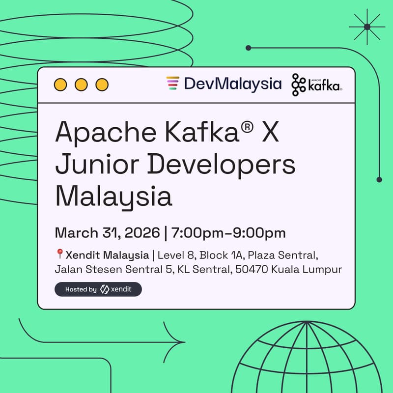 Cover Image for Apache Kafka® x Junior Developers Malaysia