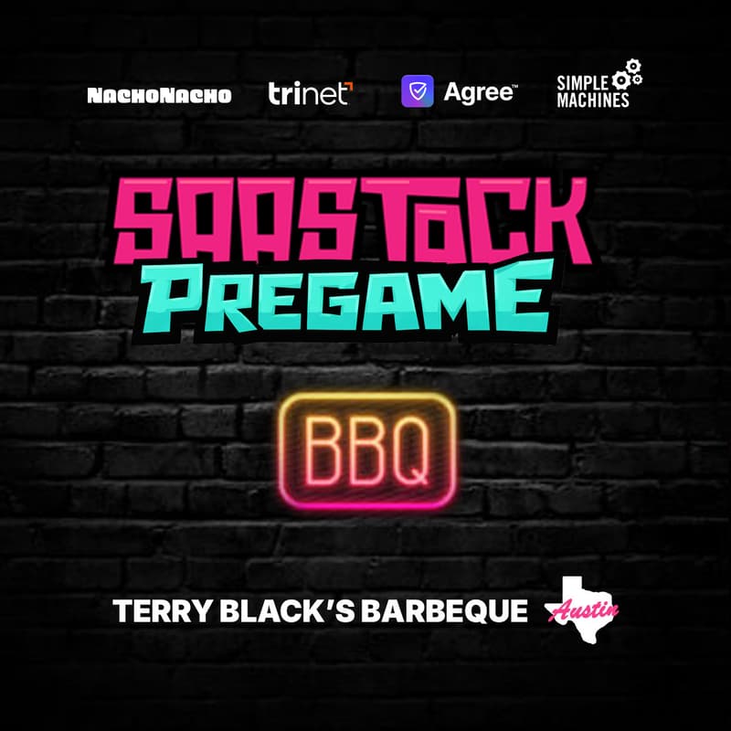 Cover Image for SaaStock Pregame BBQ at Terry Blacks