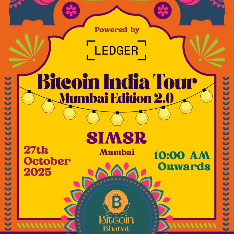 Cover Image for Bitcoin India Tour- Mumbai Edition 2.0