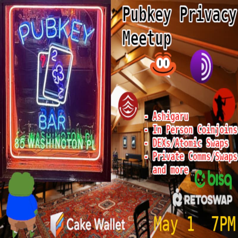 Cover Image for Pubkey Privacy Meetup