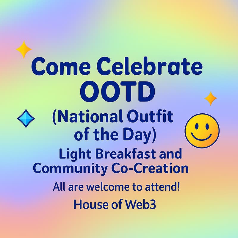 Cover Image for National OOTD Breakfast & Co-Creation Day
