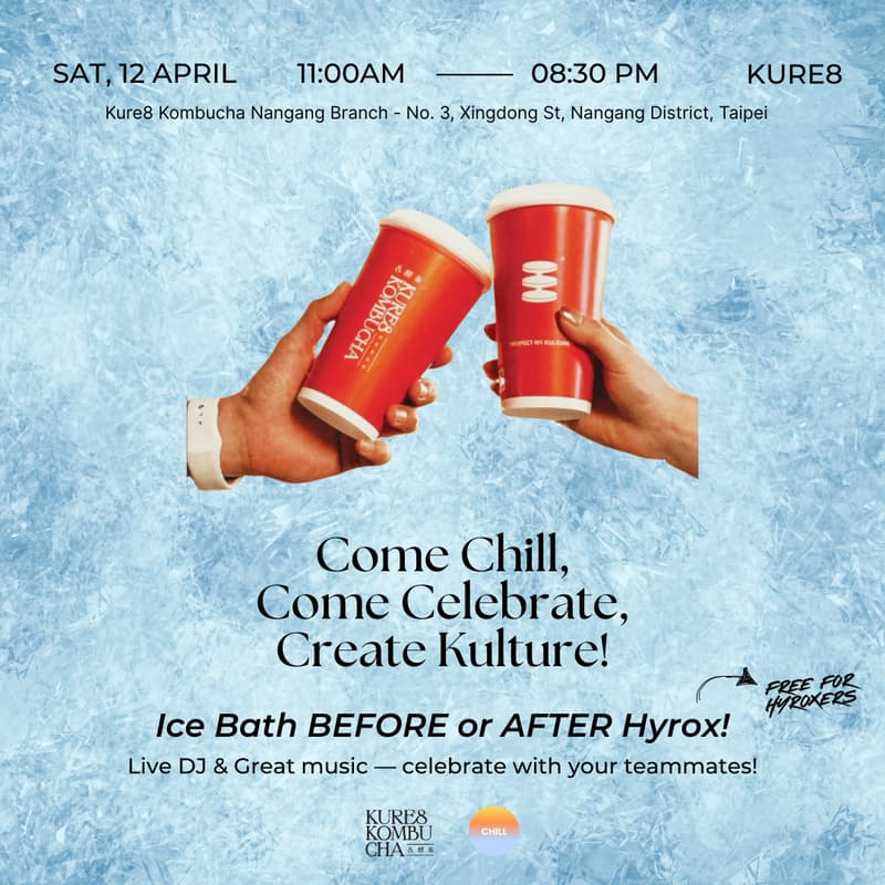 Cover Image for KURE8 x CHILL: Ice Bath Party