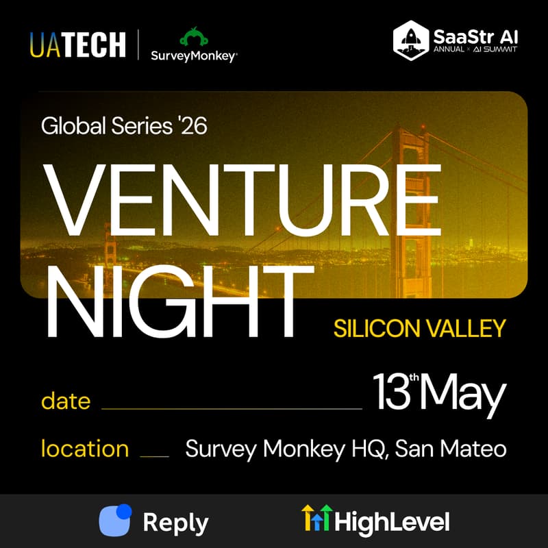 Cover Image for UAtech Venture Night @ Saastr Annual – The Ultimate Startup & Investor Experience!