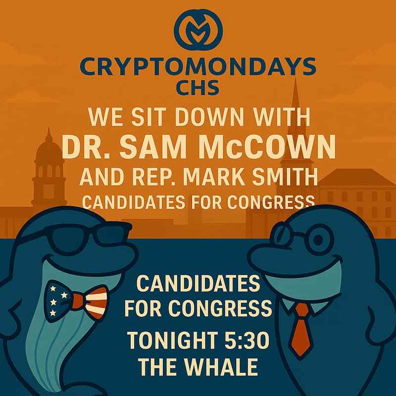 Cover Image for CryptoMondays CHS - Nov 17th - Crypto Meets Congress