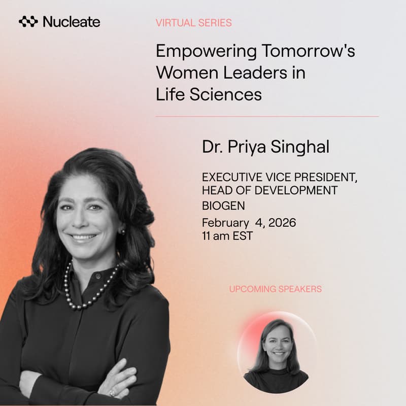 Cover Image for Women Leading Life Sciences Virtual Series - Featuring Priya Singhal