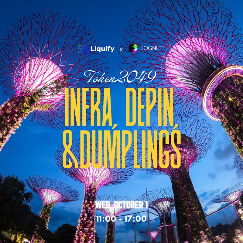 Cover Image for 🍽️ Liquify x Sogni: Infra, DePIN & Dumplings
