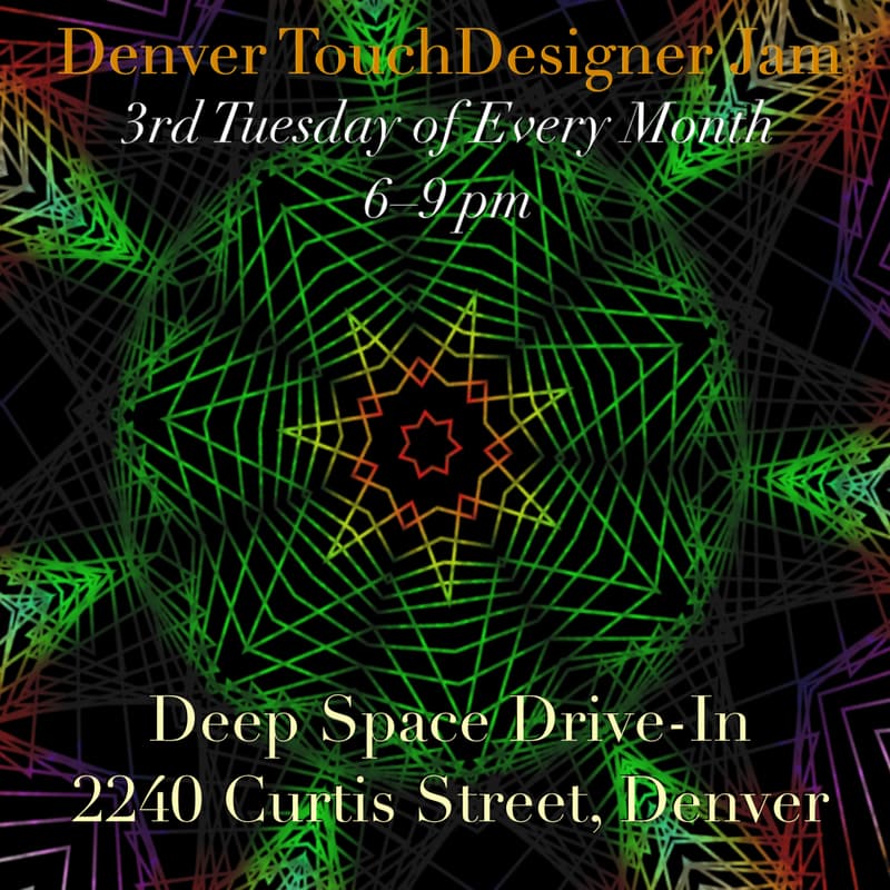 Cover Image for Denver TouchDesigner Jam #12: The March Session