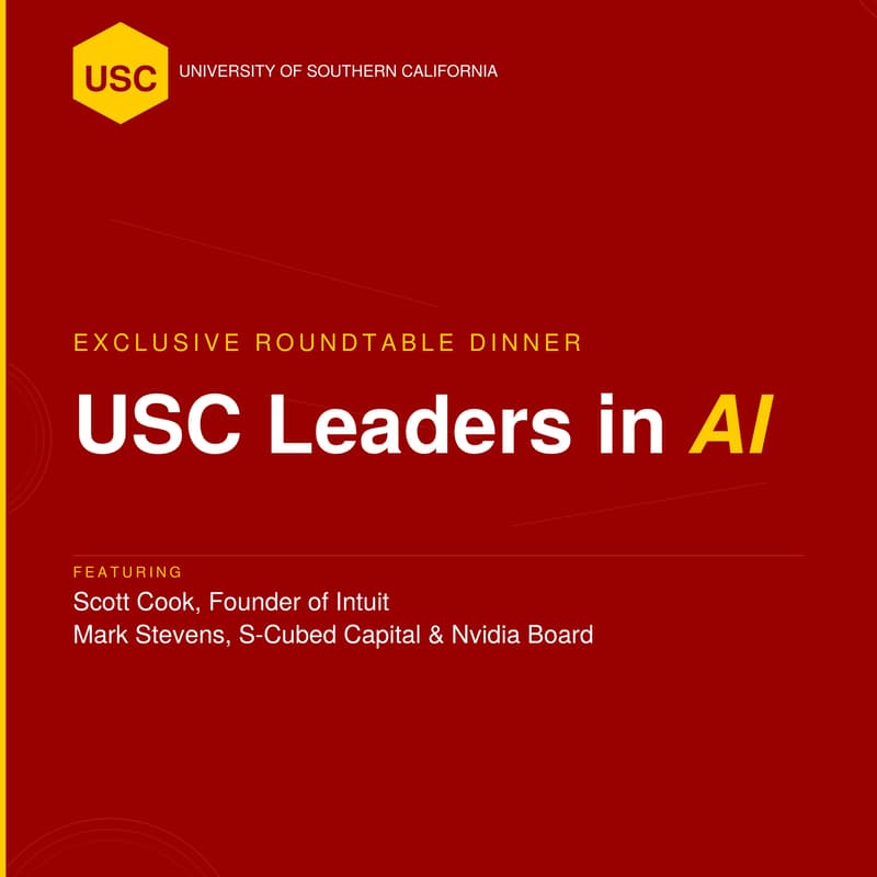 Cover Image for USC AI Dinner Series