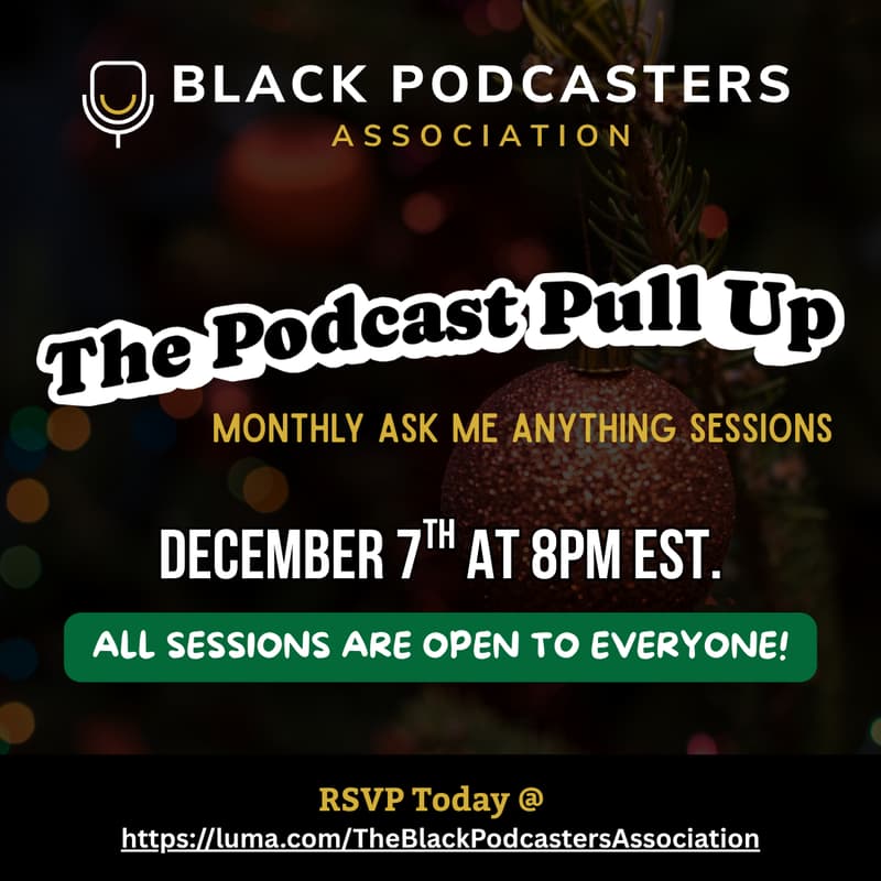 Cover Image for The Podcast Pull Up Ask Me Anything Session - December 2026