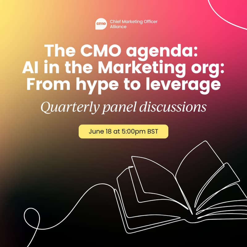 Cover Image for The CMO agenda: AI in the Marketing org: From hype to leverage
